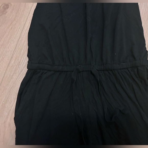 NWOT Aerie Women’s Racerback black pant romper Size Medium - Picture 4 of 5